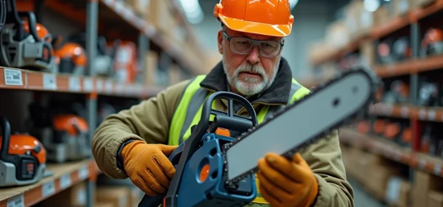 Comment choisir la tronçonneuse idéale pour vos travaux de coupe en toute sécurité